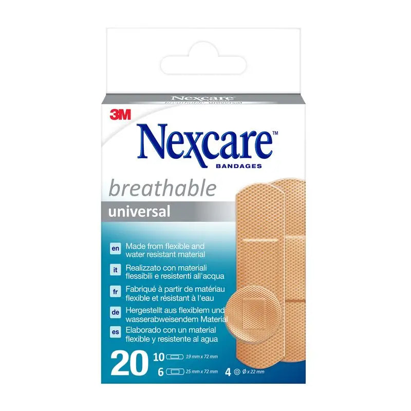 Nexcare Universal 20 Assorted Strips