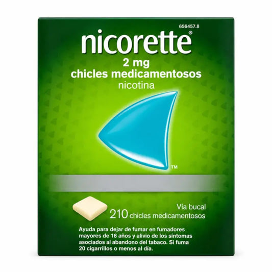 Nicorette 2 mg 210 Gomme à mâcher