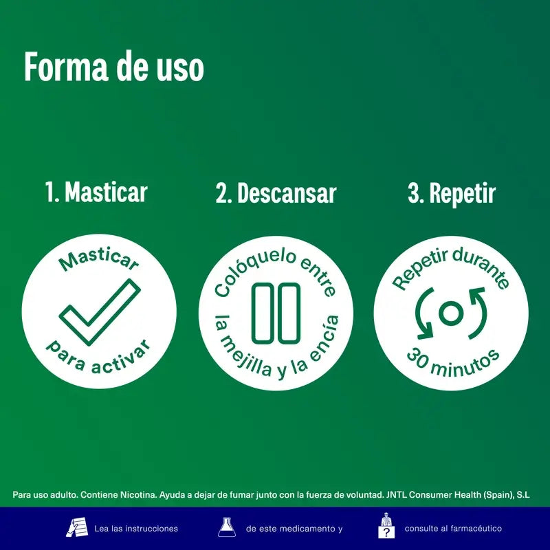 Nicorette 4 mg 30 Chewing-gum