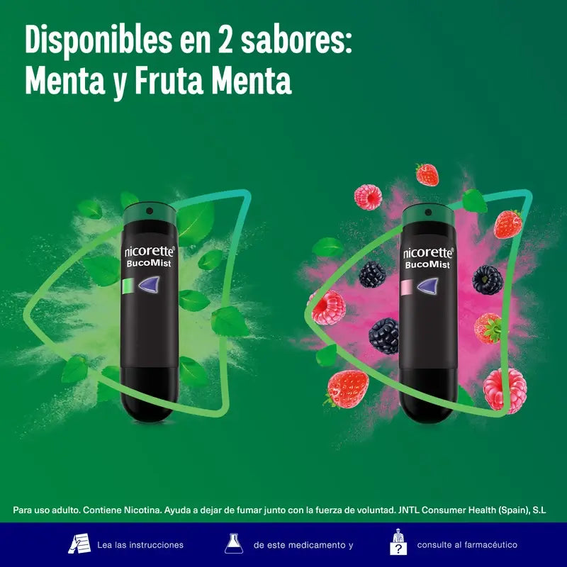 Nicorette® BucoMist 1 mg/pulsation solution pour pulvérisation buccale