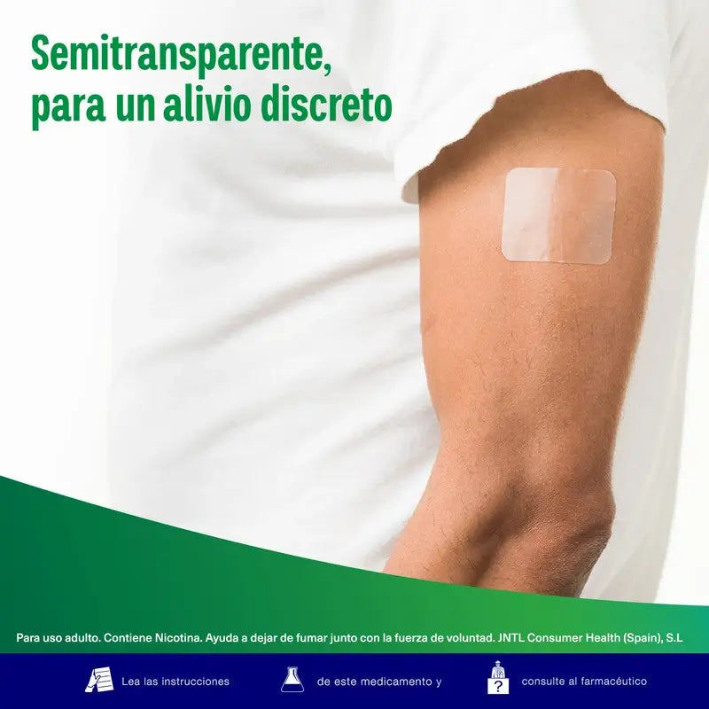 Nicorette Clear 15 mg/16 h, 28 patchs transdermiques