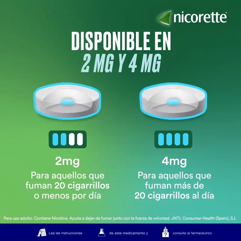 Nicorette® Supermint 2 mg, 40 comprimés