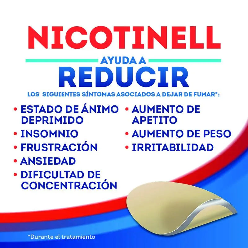 Nicotinell 21 mg, 14 patches transdermiques