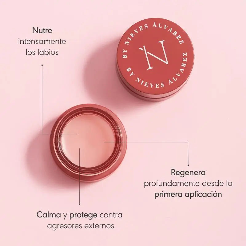 Nieves By Nieves Álvarez Nourishing Lip Mask Rescue Action Sos Lip Recovery Mask, 10 ml