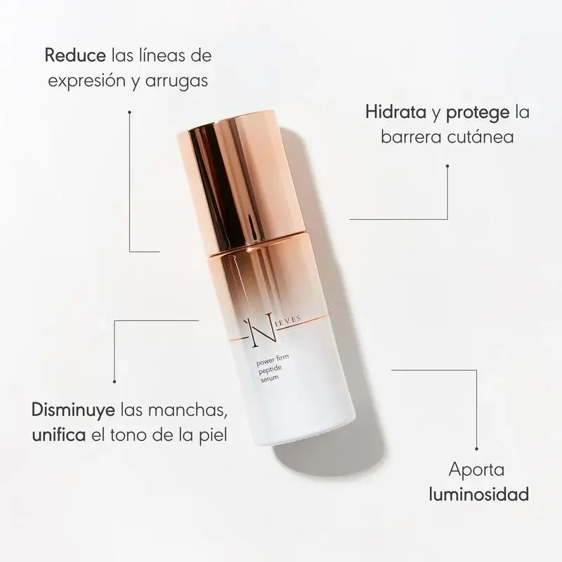 Nieves By Nieves Alvarez Firming Serum Power Firm Peptide Serum, 30 ml