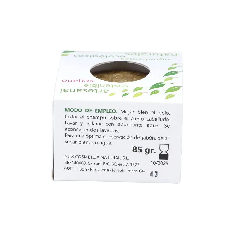 Nitx Solid Shampooing anti-graisse 85Gr.