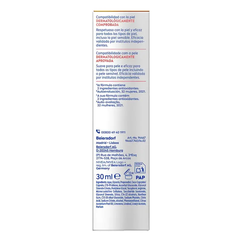 Nivea Cellular Expert Filler Brightening Serum avec vitamine C 30 ml