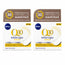 NIVEA Q10 Power Day Cream Fp30 Anti-Wrinkle, 50 ml, pack 2