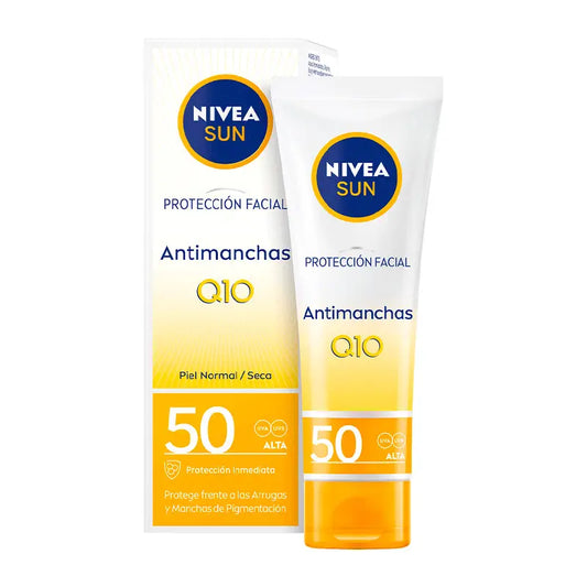NIVEA Sun Anti-Blemish Q10 SPF50 Sunscreen, 50 ml