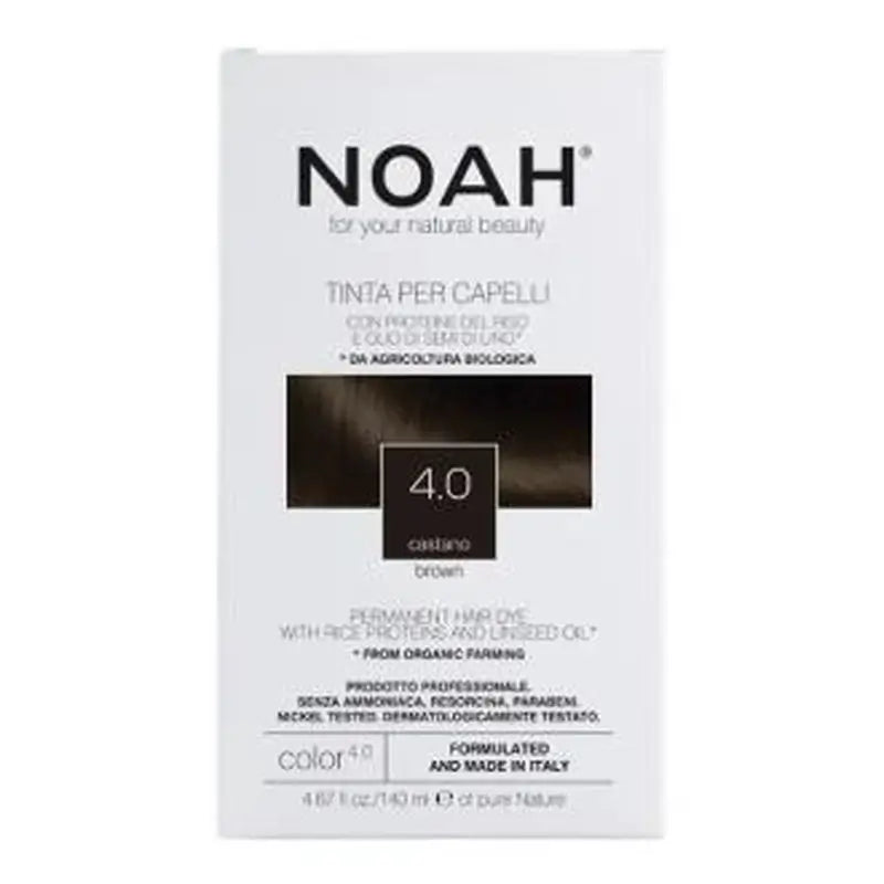 Noah Brown Hair Dye 4.0 140Ml.