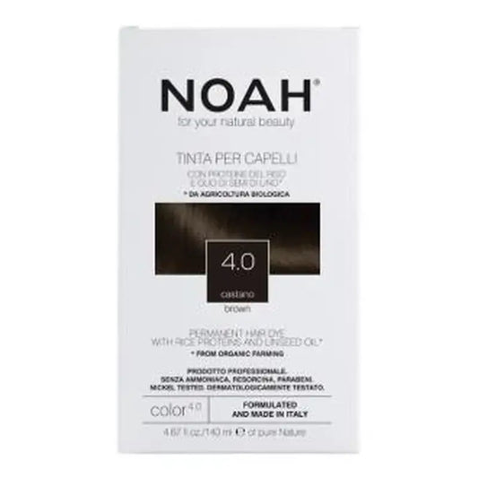 Noah Brown Hair Dye 4.0 140Ml.