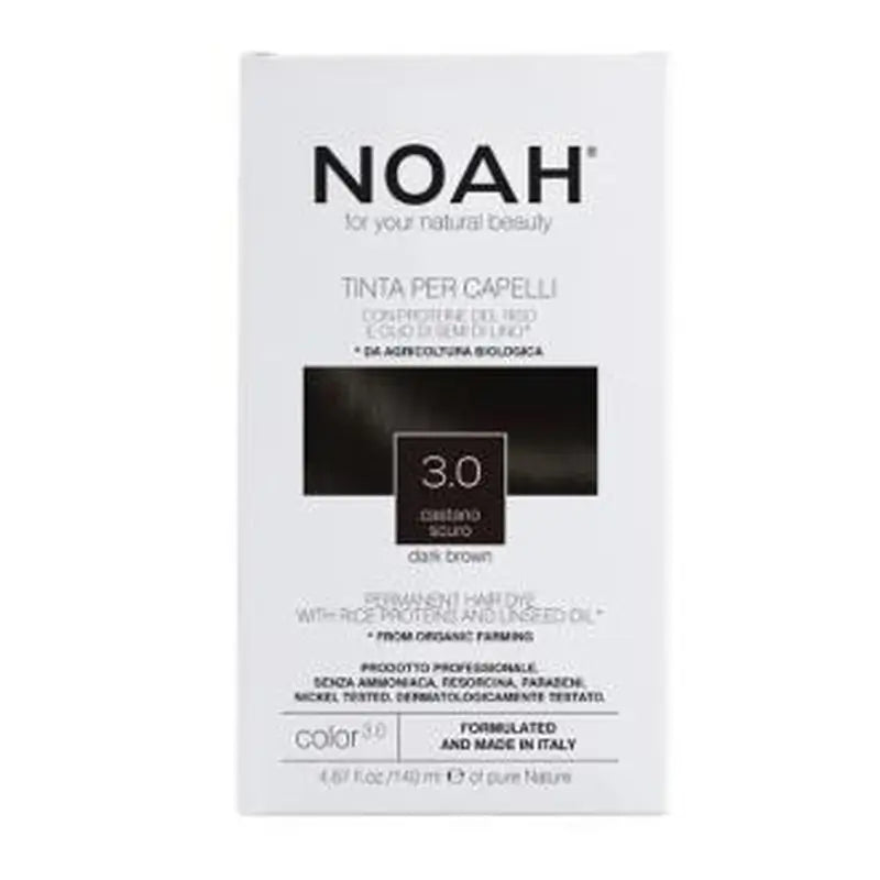 Noah Dark Brown Hair Dye 3.0 140Ml.