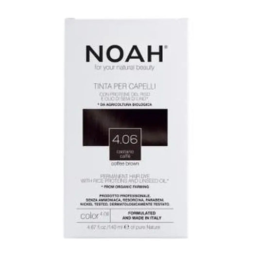 Noah Coffee Brown Hair Dye 4.06 140Ml.