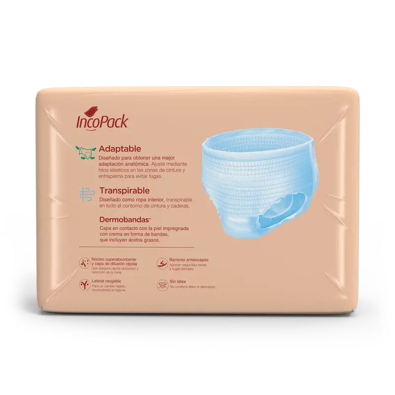 Incopack Pantalon de nuit absorbant Taille moyenne, 80 pcs.