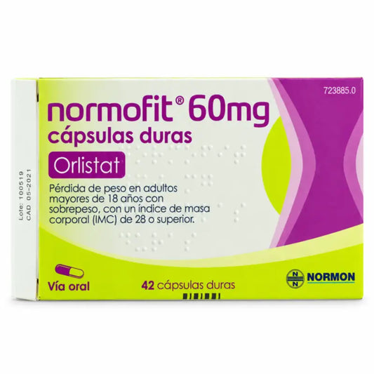 Normofit 60 mg, 42 gélules dures