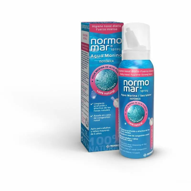 Normomar Intense Strength Isotonic Sea Water Nasal Spray , 120 ml
