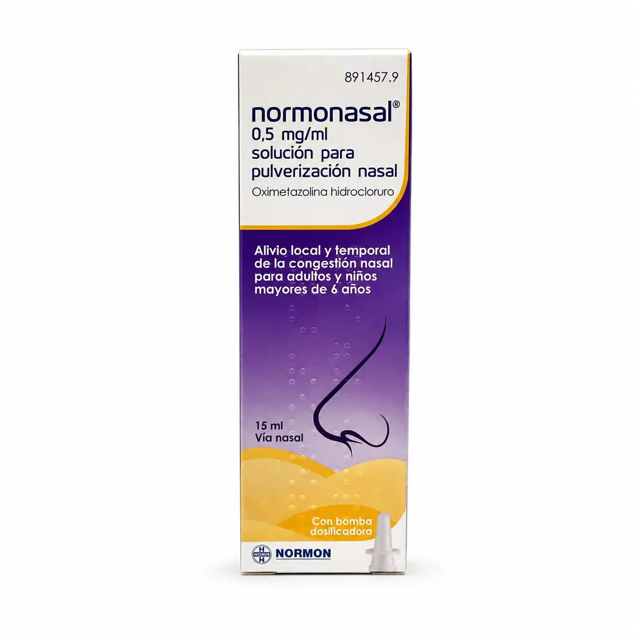 Nébuliseur nasal Normonasal 15 ml