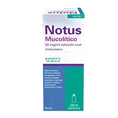 Notus Mucolytic Oral Solution 200 ml