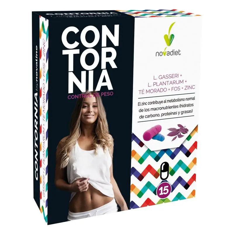 Novadiet Contornia , 15 capsules