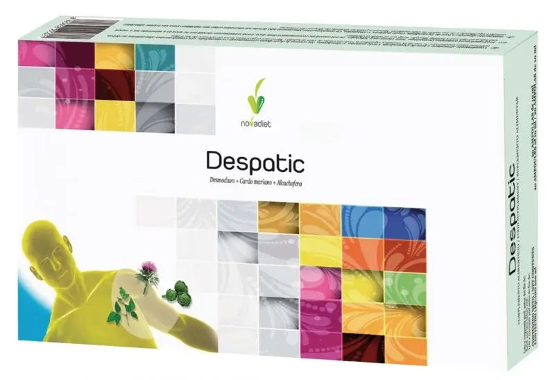 Novadiet Despatic Black, 20 Ampoules