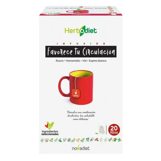 Novadiet Herbodiet Promotes Your Circulation , 20 filters