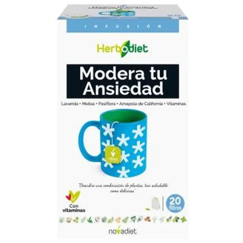Novadiet Herbodiet Inf. Moderate Your Anxiety 20Filters.