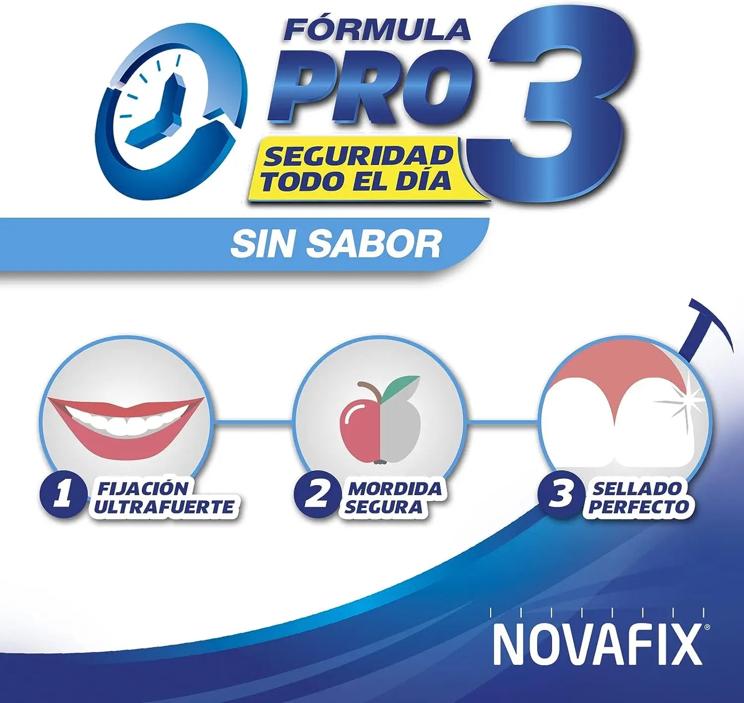 Novafix Formula Pro3 Sans Arôme, 20 Grammes