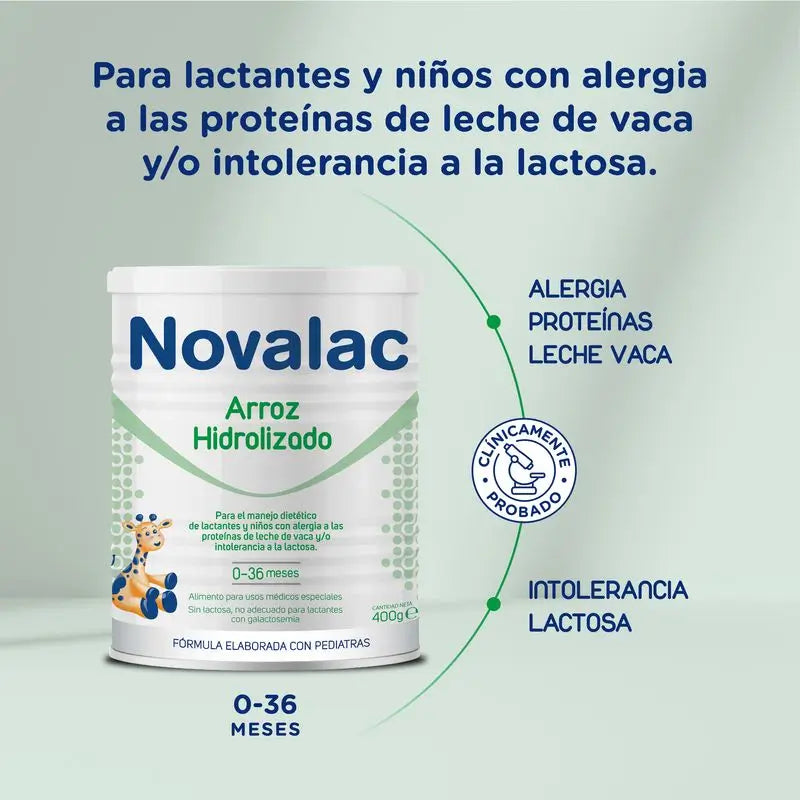 Novalac Expert Riz hydrolysé 400 g