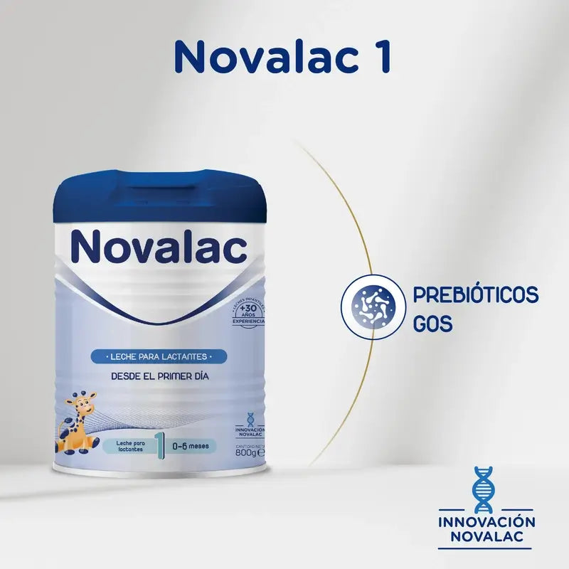Novalac 1 Lait de démarrage, paquet de 12 x 800 g