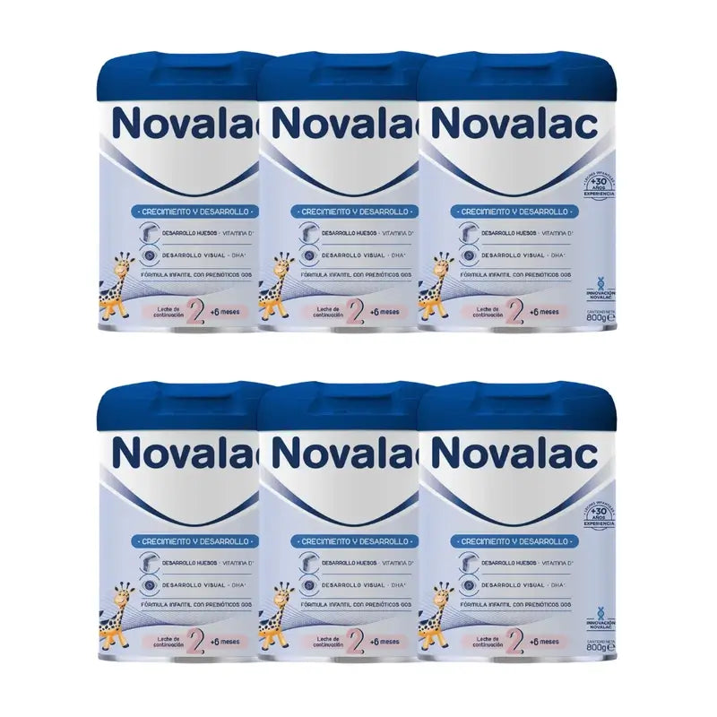 Novalac 2 Milk, 6X800 Gr. Pack