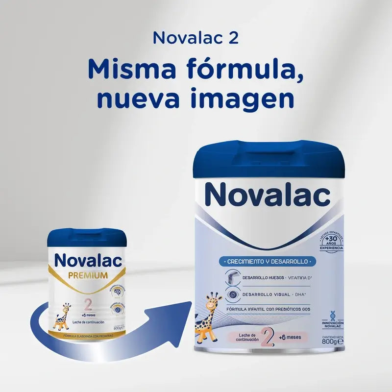 Novalac 2 lait maternisé, 3X800 Gr Pack