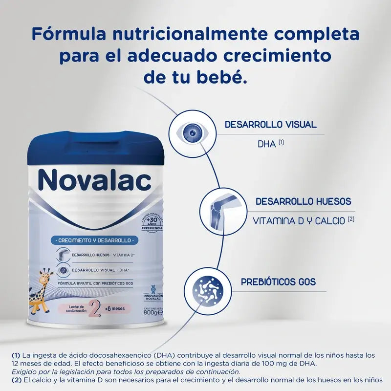 Novalac 2 lait maternisé, 3X800 Gr Pack