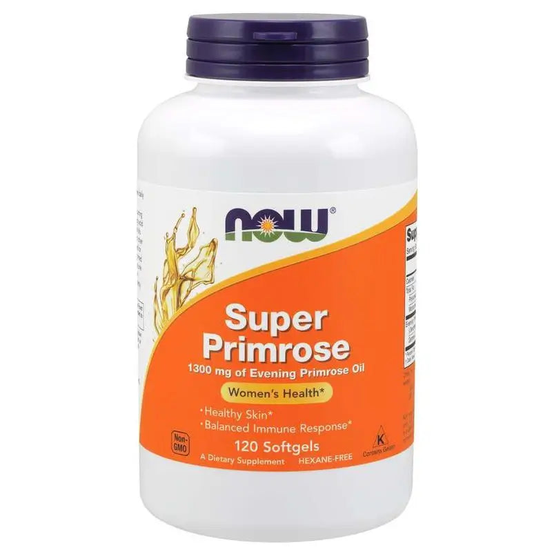 Now Super Evening Primrose 1300 Mg , 120 pearls