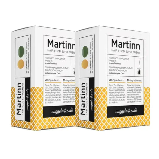Nuggela Martinn De Nugella & Sule Accion Capil+Accion Depu, Pack 2 x 60 Comprimés