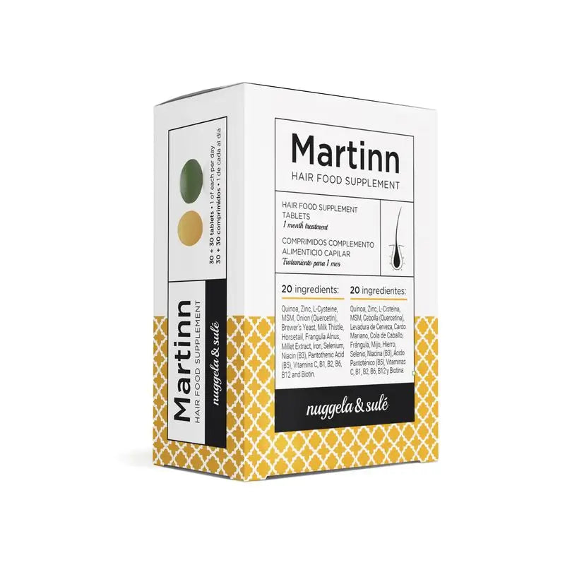 Nuggela Martinn De Nugella & Sule Accion Capil+Accion Depu, 60 Tablets