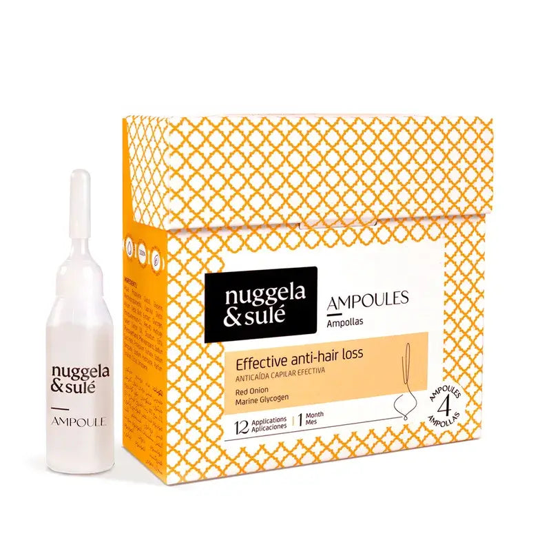 Nuggela & Sulé Ampoules anti-chute Pack 4 Ampoules 10 Ml