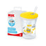 Nuk Action Cup - Tasse d'apprentissage +12 mois Chat (jaune), 230 ml