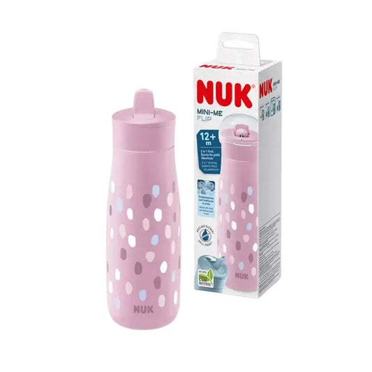 Nuk Mini-Me Flip Bottle Lilas, 450 ml
