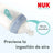 Biberon NUK First Choice+ 150 ml, tétine S 0m+, motif « baleine »