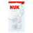 Tétines NUK First Choice+ Flow Control Y 6-18 mois, en silicone, lot de 2