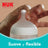 Biberon en verre NUK Perfect Match 120 ml, tétine S 0m+, arc-en-ciel