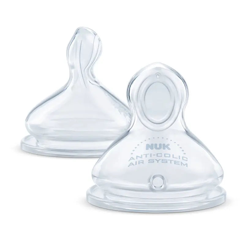 NUK First Choice Teat 0-6 S Silicone, 2 units