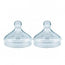 NUK Nature Sense Anti-Colic Silicone Teat 0-6M T.M