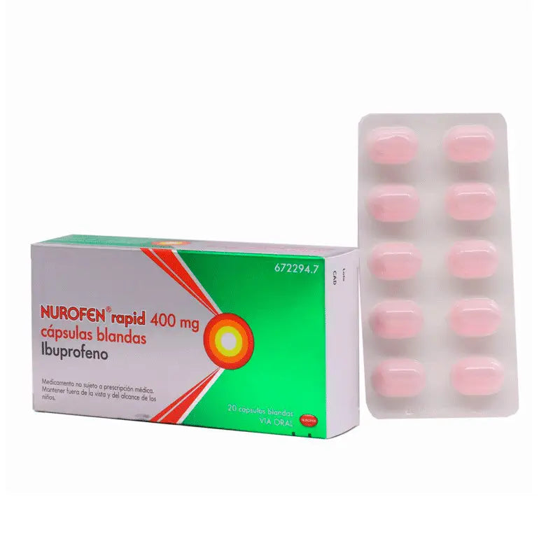 Nurofen Rapid 400 mg, 20 Soft Capsules