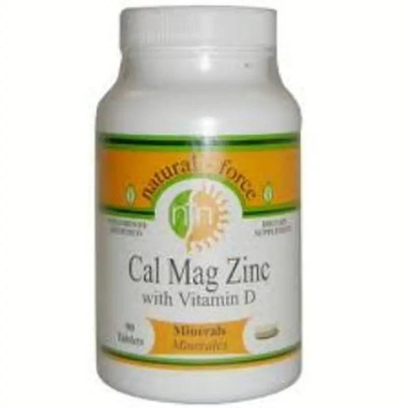 Nutri-Force Cal Mag Zinc (Calcium-Magnesium-Zinc-Vit.D) 90 Tablets
