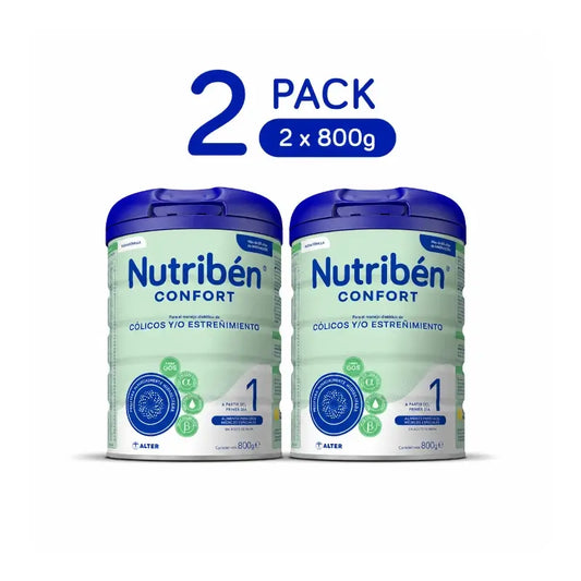 Nutribén Confort 1 Départ Lait, 2 x 800 grammes