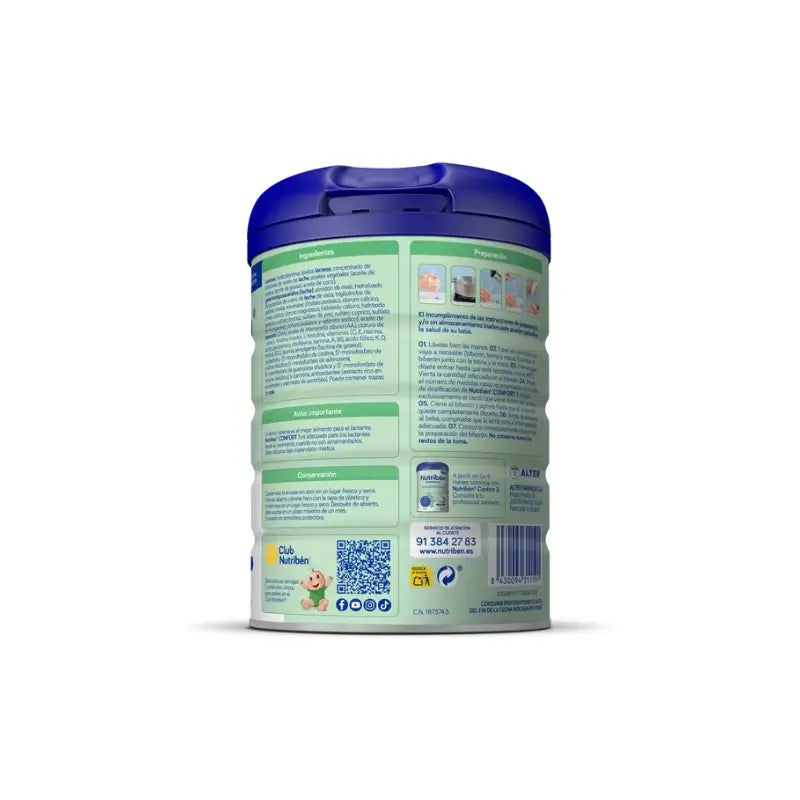 Nutribén Confort 1 Lait de démarrage, 800 g