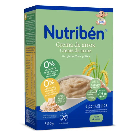 Nutriben Papille Crème de riz 300 g