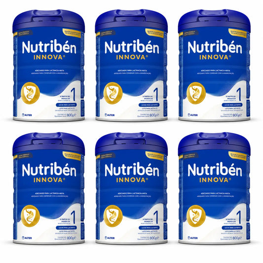 Nutribén Innova 1 Top Protein Starter Milk, 6 X 800 g