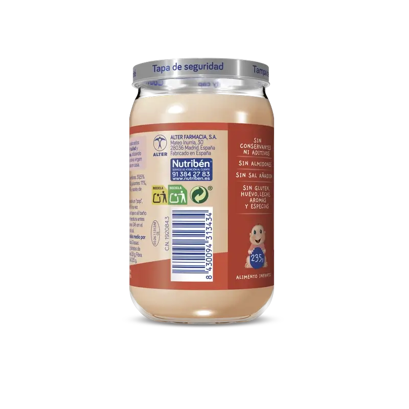 Nutriben Potito Ragoût d'agneau 235 g